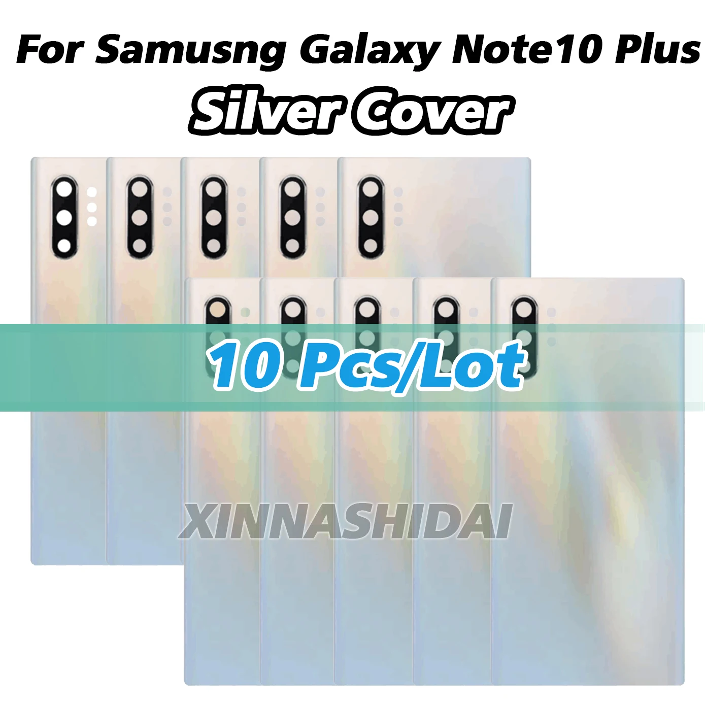Cover For Samsung Galaxy Note 10 Plus N975 N9750 Battery Back Cover Rear Door Glass Panel Housing Case