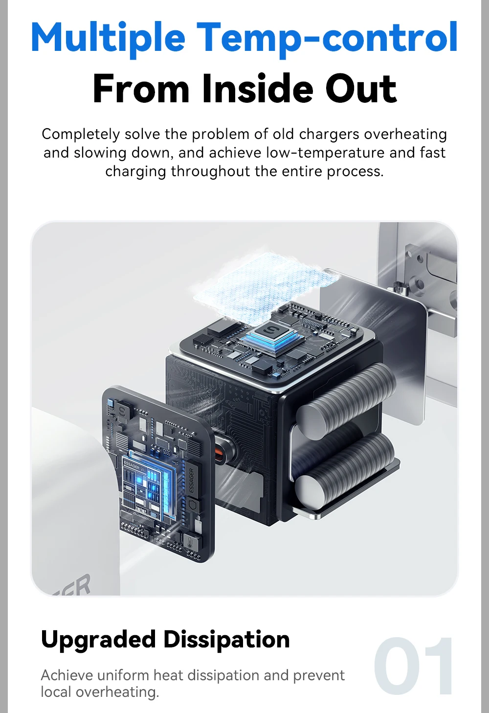 Essager Mini 30W Type C Charger Set For iPhone 16 15 Xiaomi PD 20W Lightning Cable Travel Chargers For iPhone 14 13 12 iPad Pro