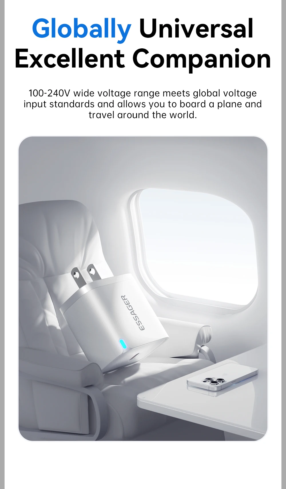 Essager Mini 30W Type C Charger Set For iPhone 16 15 Xiaomi PD 20W Lightning Cable Travel Chargers For iPhone 14 13 12 iPad Pro