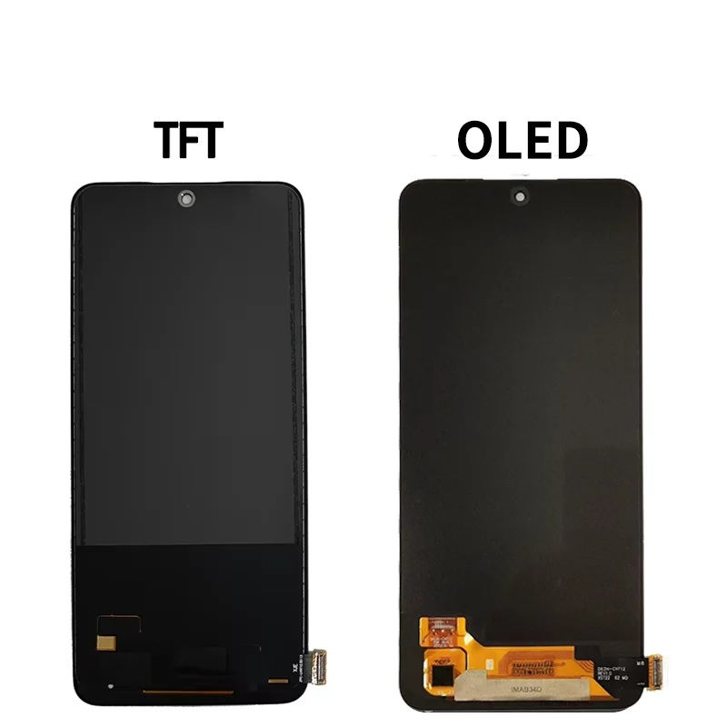 Super AMOLED Note12 Screen for Xiaomi Redmi Note 12 4G LCD 23021RAAEG 23021RAA2Y Display Touch Screen Digitizer Assembly