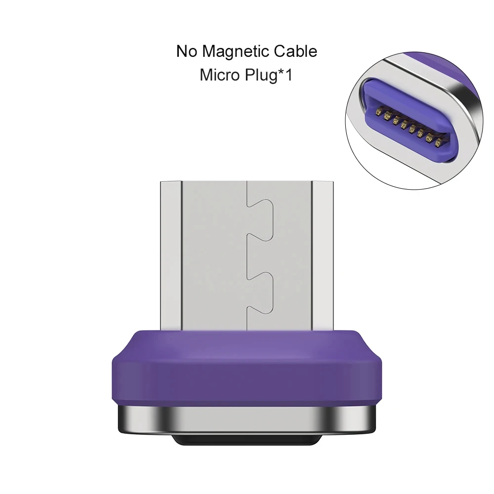5 Pieces USB-C Magnetic Connector Type C Magnetic Adapter USB C Connector Tips Head for Magnetic Charging Cable Type C Devices