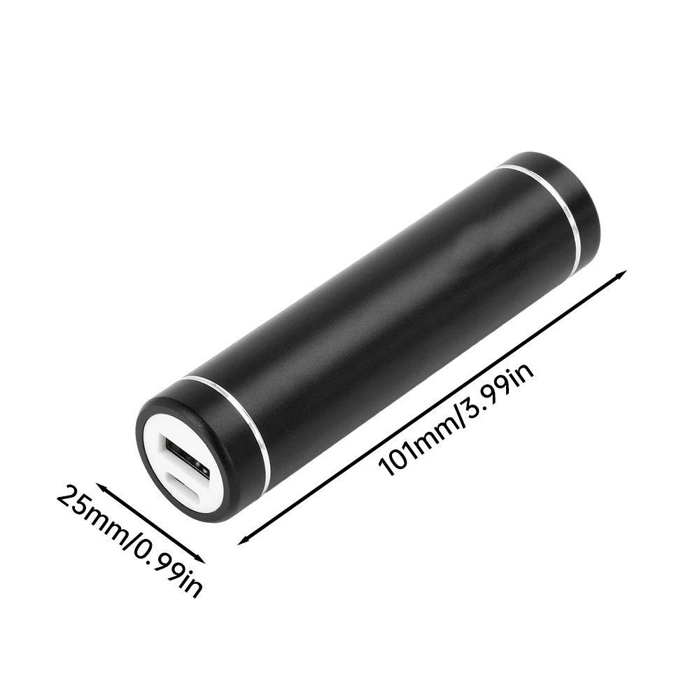 DIY Free Welding 18650/21700 Battery Aluminum Power Bank Kit 5V 2A Type C Fast Charging Battery Storage Case Box
