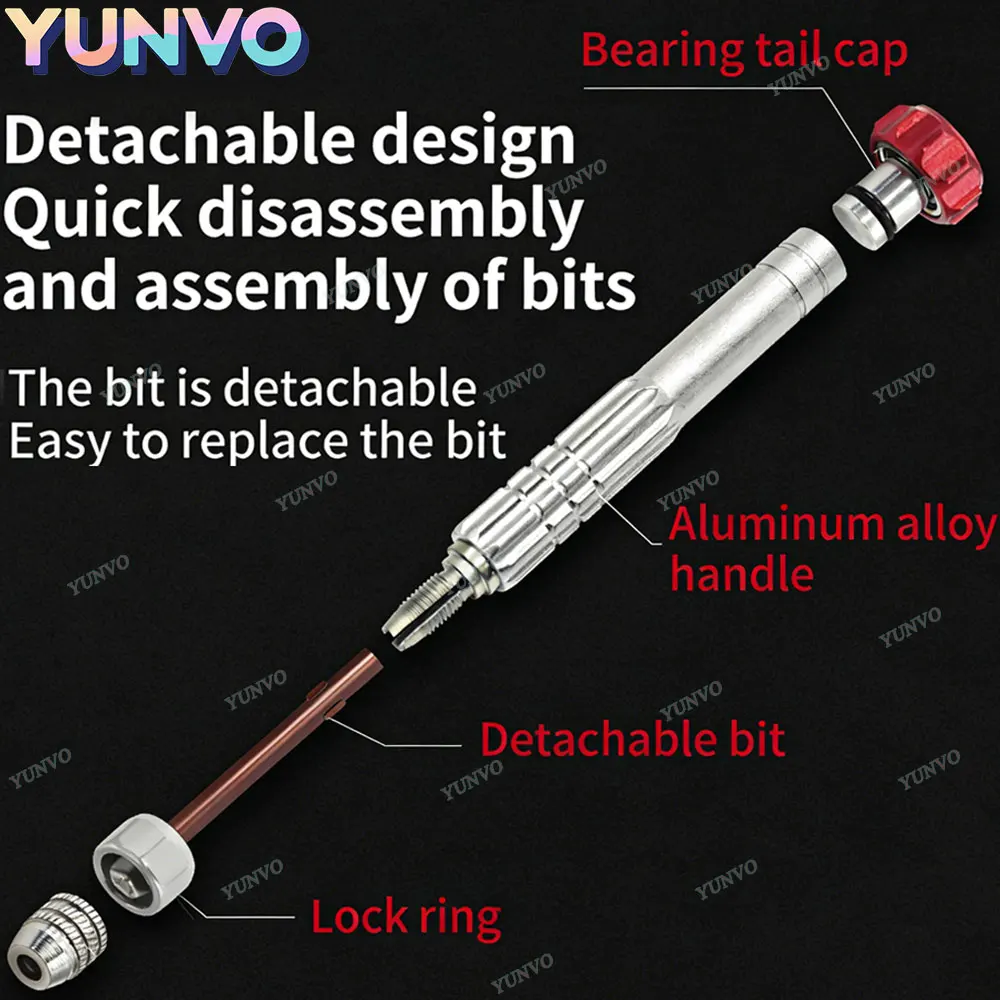 30 in 1 Magnetic Precision Screwdriver Set, S2 Steel Bits, Phone Watch Glasses Repair Tool Kit for iPhone Android