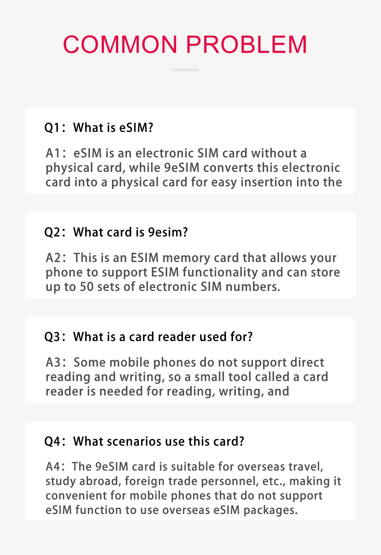 9esim V3 Physical ESIM Write Card for Unlocked Mobile Phones Unlimited Profile Download STK Menu Compatible Mobile Accessory