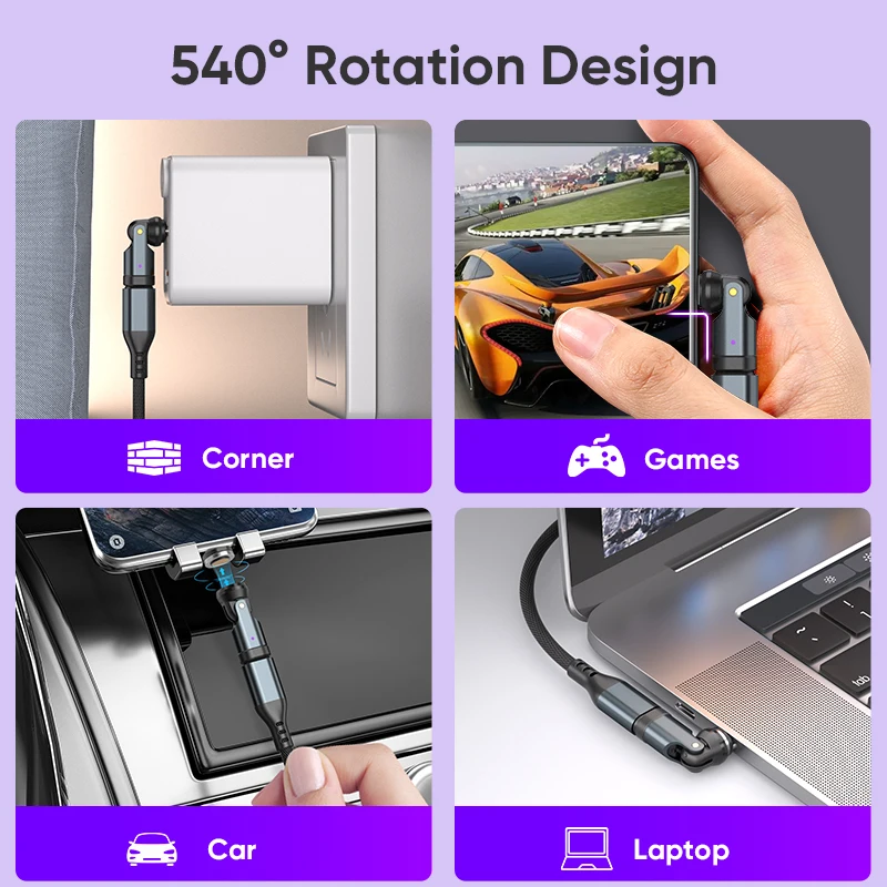PD 240W Magnetic Adapter for iPhone 17 Pro Samsung Galaxy A06 Sony Xperia 1 VI Lenovo Legion Tab Xiaomi Redmi Note 13 Charging
