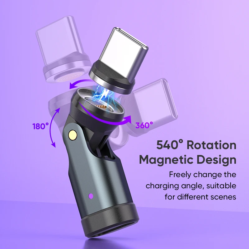 PD 240W Magnetic Adapter for iPhone 17 Pro Samsung Galaxy A06 Sony Xperia 1 VI Lenovo Legion Tab Xiaomi Redmi Note 13 Charging