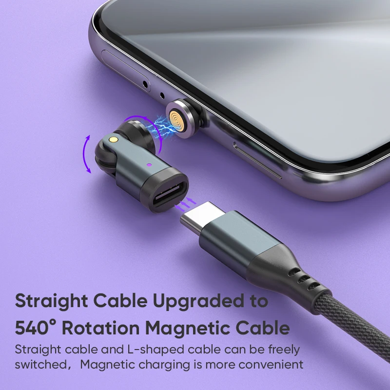 PD 240W Magnetic Adapter for iPhone 17 Pro Samsung Galaxy A06 Sony Xperia 1 VI Lenovo Legion Tab Xiaomi Redmi Note 13 Charging