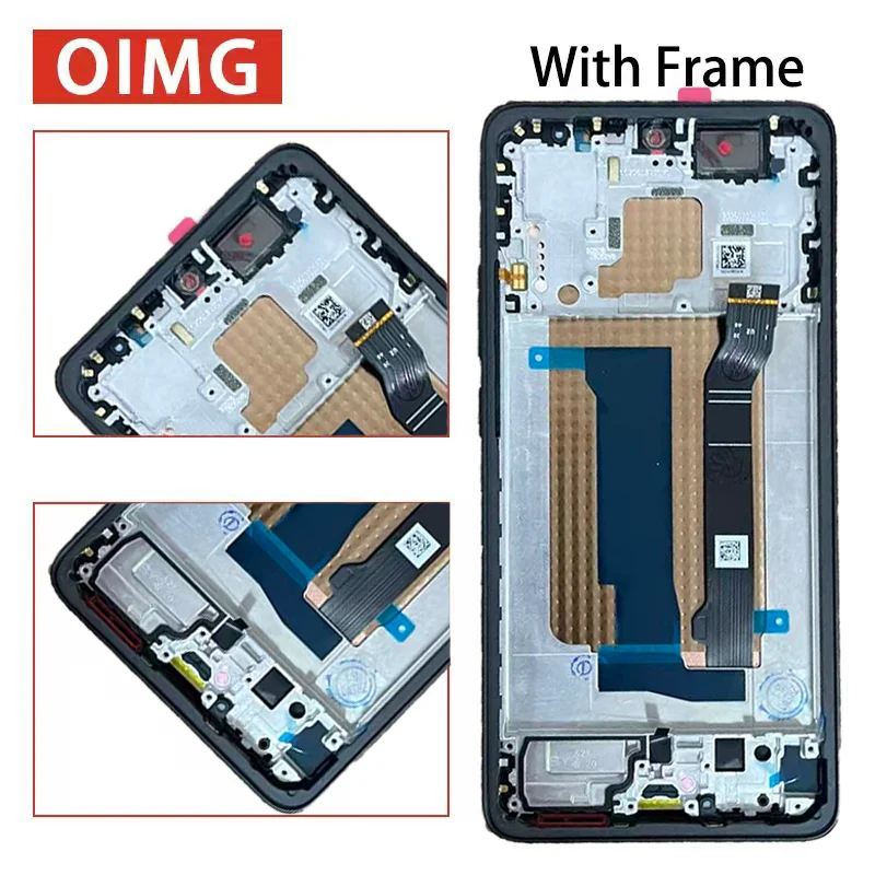 6.67" AMOLED For Xiaomi Poco X7 Pro Lcd Display Touch Screen Digitizer Assembly Replacement For PocoX7 Pro 2412DPC0AG Display
