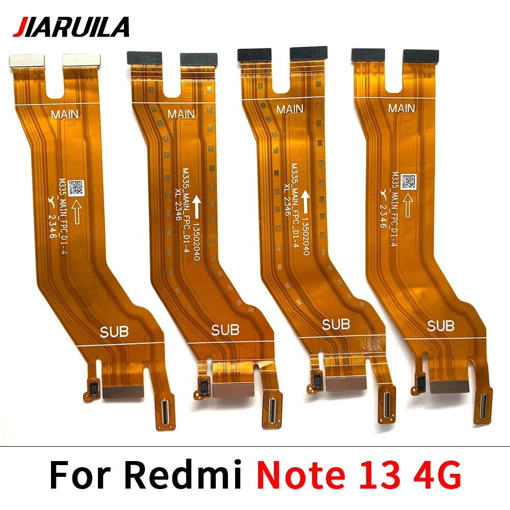 Tested Well Main FPC LCD Display Connect Mainboard Flex Cable Ribbon For Xiaomi Redmi Note 12 13 14 Pro Plus 4G 5G