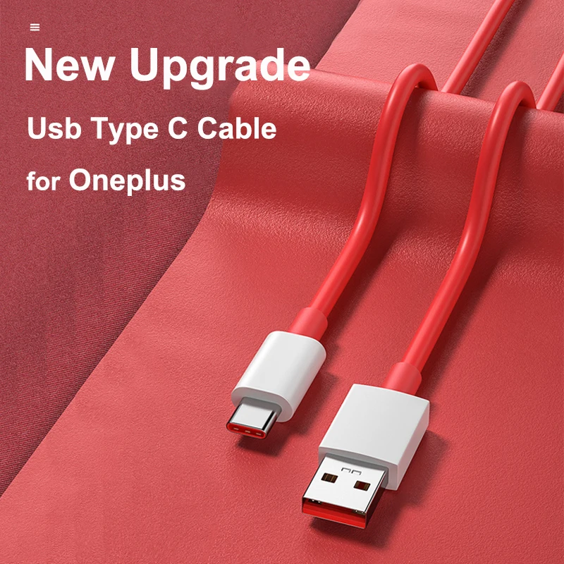 Oneplus 13 12 11 Cable Original 80W Supervooc Warp Charge Usb Type C Cable 100W Fast Charge One Plus 10T Nord CE 4 10 Ace 3 Pro