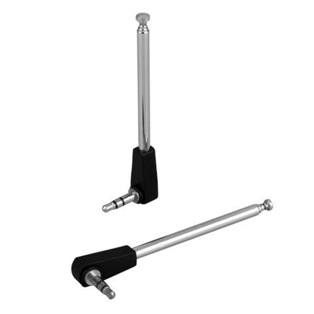 1pc Mobile Phone Antenna 3.5mm Male FM Radio Antenna For Mobile Cell Phone Television Radio Retractable Aerial Antenna
