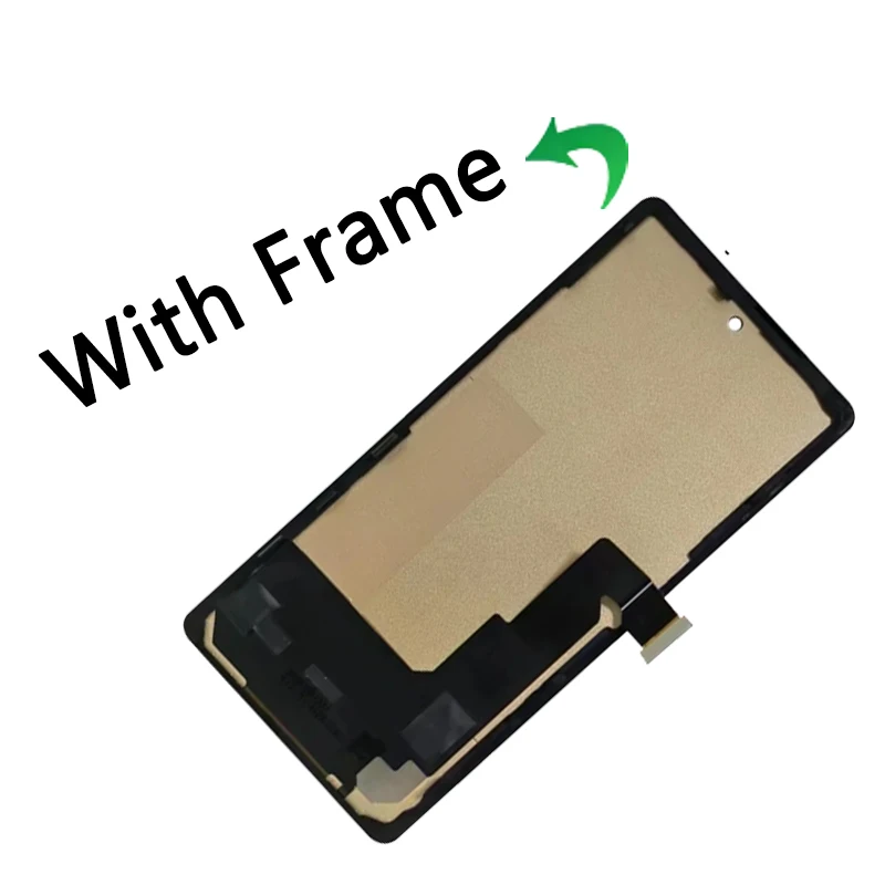 TFT Screen for Google Pixel 6A LCD Display Touch Digitizer Screen for Pixel 6a GX7AS GB62Z G1AZG GB17L LCD with Frame