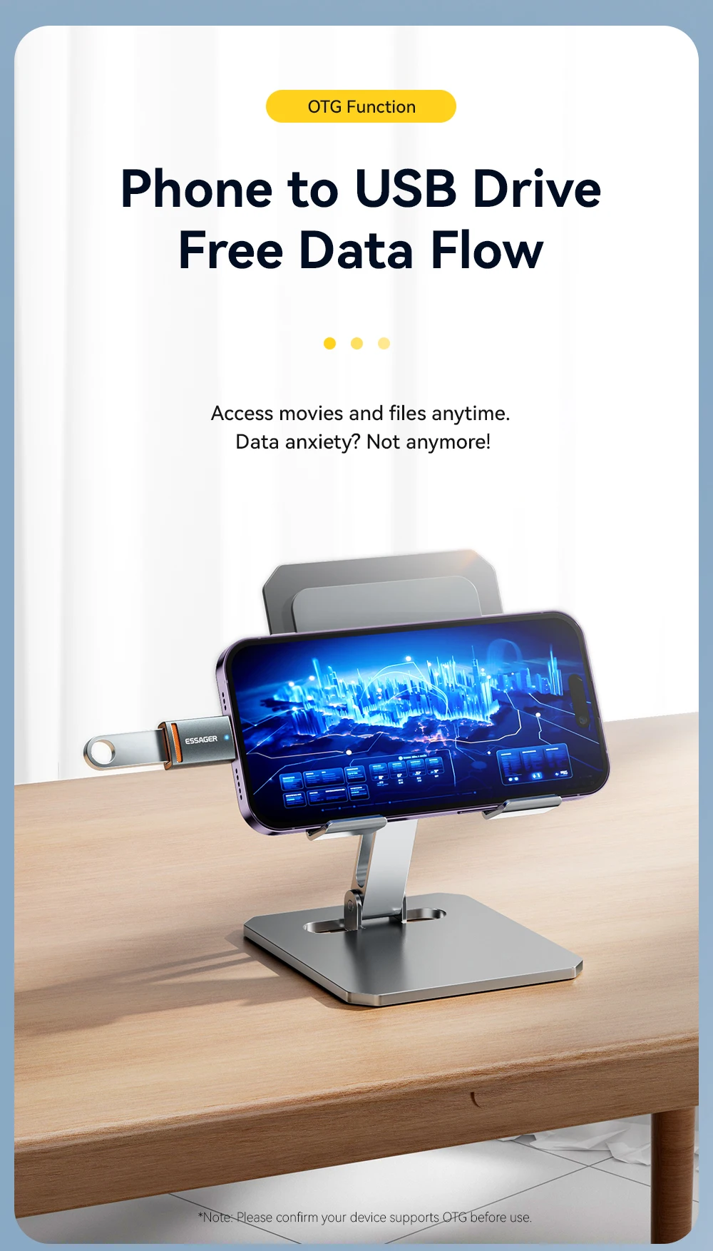 Essager USB3.0 OTG Adapter Type-C USB-A Micro Female to USB Micro iPad Type-C Male Converter For Macbook Xiaomi iPhone OTG Adapt