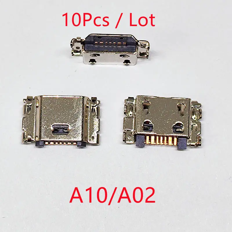 10pcs For Samsung A12 A10s A21s A11 A20s A22 A32 A33 A01 A30s A31 A51 A50s A71 A70s A52 A72 USB Charging Port Charger Connector