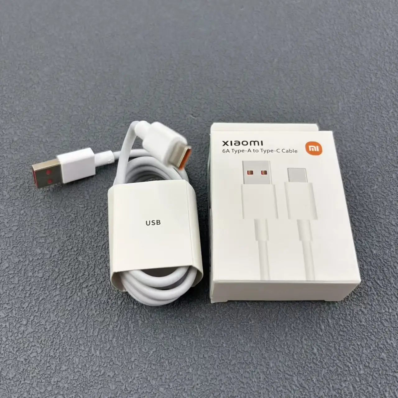 Xiaomi 6A Type-A to Type-C Cable 100cm Turbo Fast Charging and Data Transmission for MI 17 15 14 Ultra 13 12 10 9 Pro 15T 14T 9T