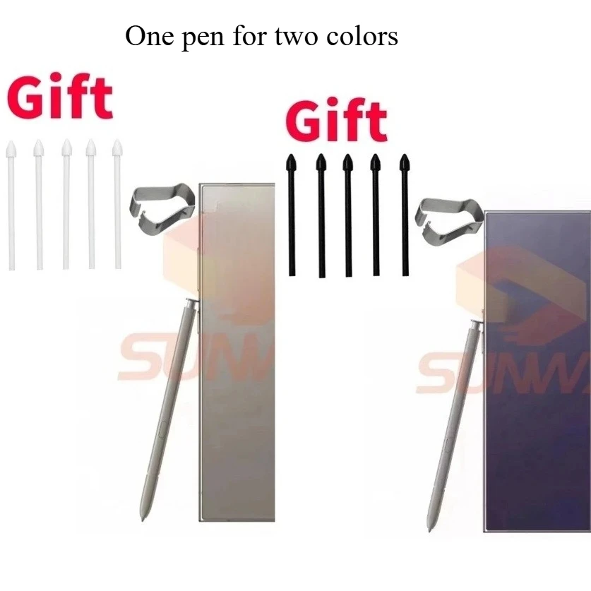Stylus For Samsung Galaxy S24 Ultra SM-928B/W/U Touch Screen Stylus S Pen Pencil With Bluetooth Function Support Air Command