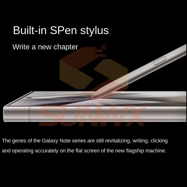 Stylus For Samsung Galaxy S24 Ultra SM-928B/W/U Touch Screen Stylus S Pen Pencil With Bluetooth Function Support Air Command
