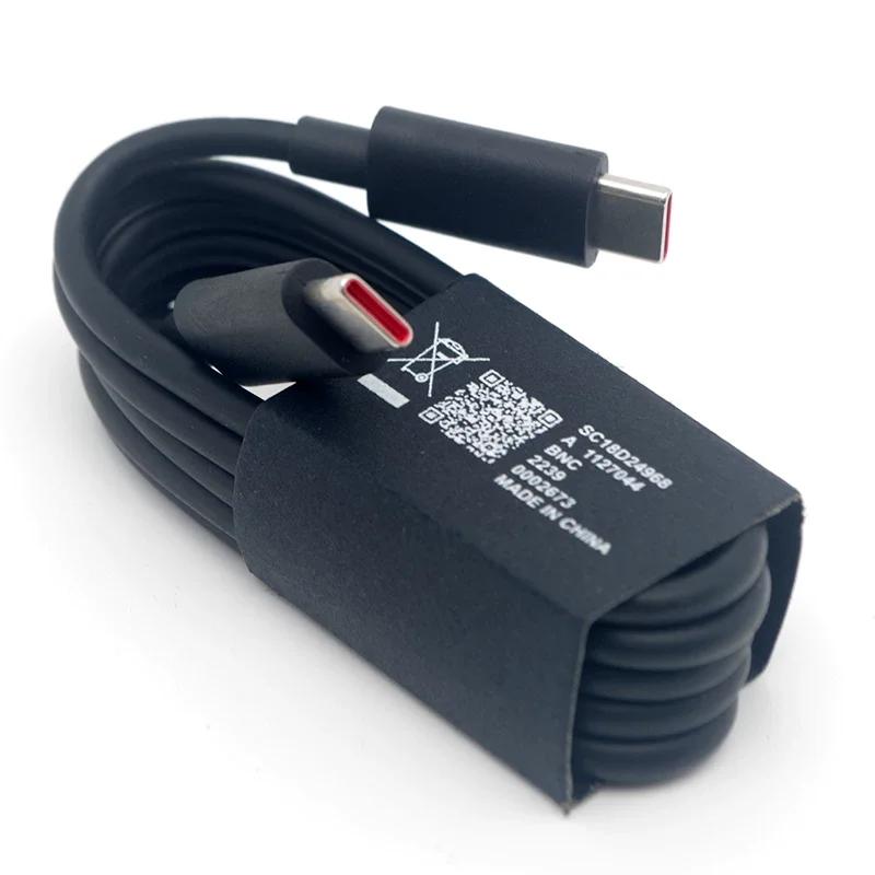 100CM 6A PD Cable For Motorola 33W 68W 125W Turbo Charging Wire Line Cord For Moto Edge 60 50 40 30 S50 S40 X50 Pro X50 Ultra