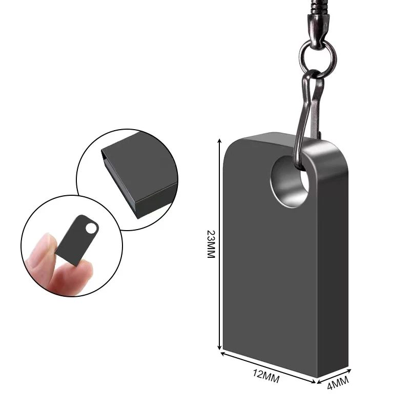 Mini Pen Drive 2TB Usb Flash Drives 1TB High Speed Usb 3.0 Usb Flash Drives Stick Keychain