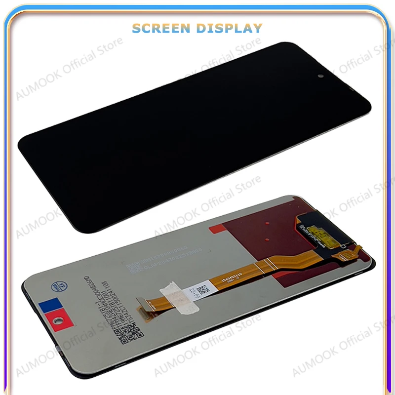 6.72" IPS LCD For OPPO Realme C55 RMX3710 LCD Display Touch Screen Digitizer Assembly With Frame LCD Screen Replacement Parts