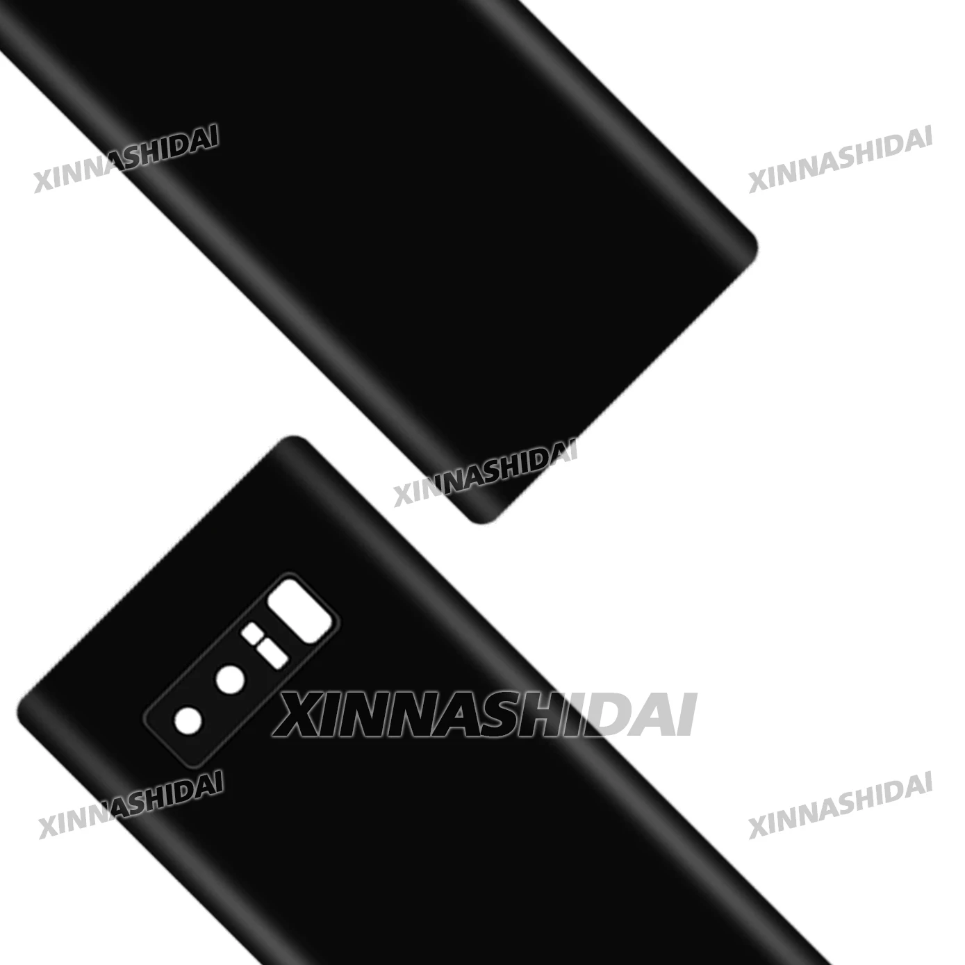 LCD Battery Back Cover For Samsung Galaxy Note 8 Battery Back Cover Glass Panel Rear Door Battery Housing Case Adhesive Replace