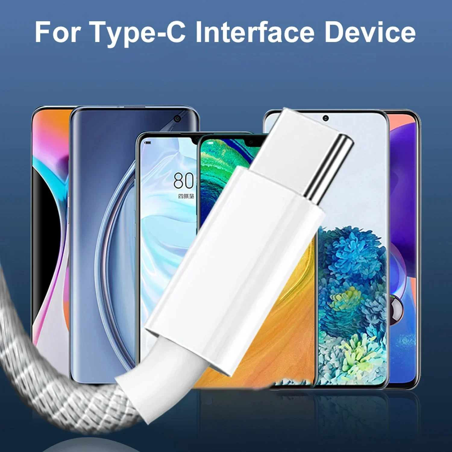 1-3Pcs Type C Cable for iPhone 15 16 17 18 Pro Max for iPad USB C To Type-C Charger Cord PD Quick Charging High-speed Data Line