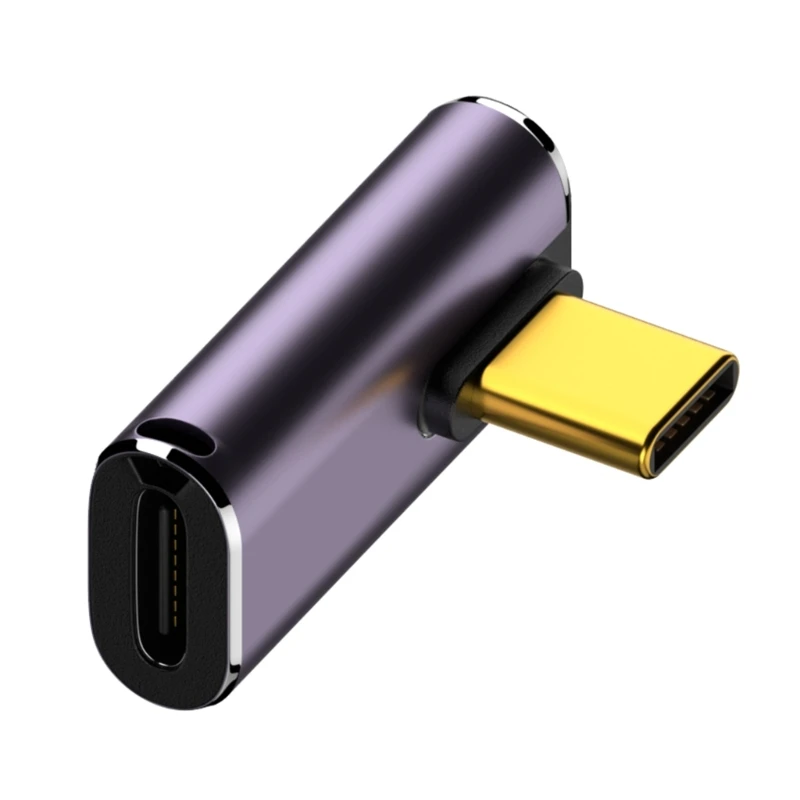 100W Metal USB 4.0 Type C Adapter Type C Female to Type C Male OTG 40Gbps Fast Data Transfer Tablet USB-C Charging Converter