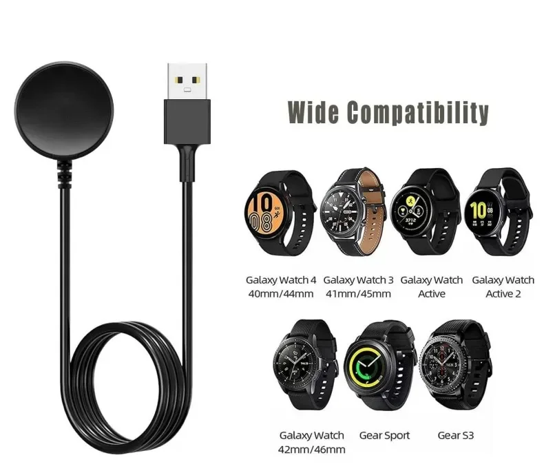 Magnetic Watch Wireless Charger For Samsung Galaxy Watch 8/7/6/5pro/5/4/3 Active 2 Portable Watch Fast Charging Dock Station