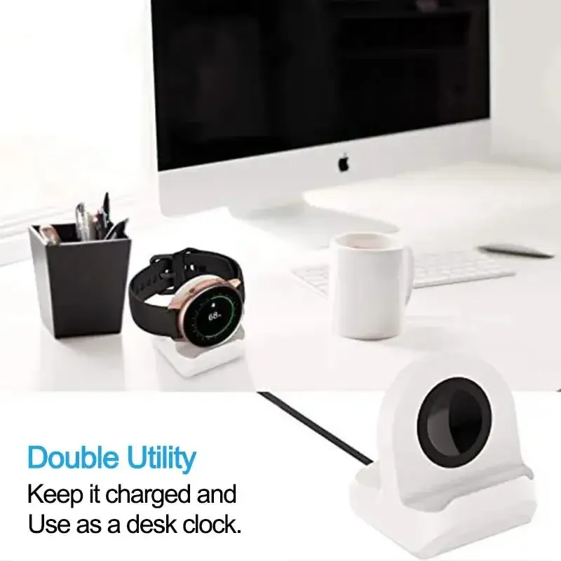 Magnetic Watch Wireless Charger For Samsung Galaxy Watch 8/7/6/5pro/5/4/3 Active 2 Portable Watch Fast Charging Dock Station