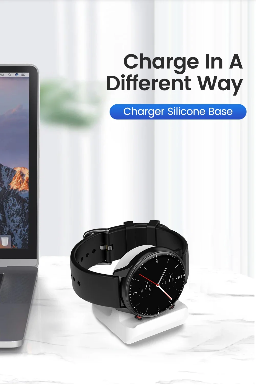 Magnetic Watch Wireless Charger For Samsung Galaxy Watch 8/7/6/5pro/5/4/3 Active 2 Portable Watch Fast Charging Dock Station