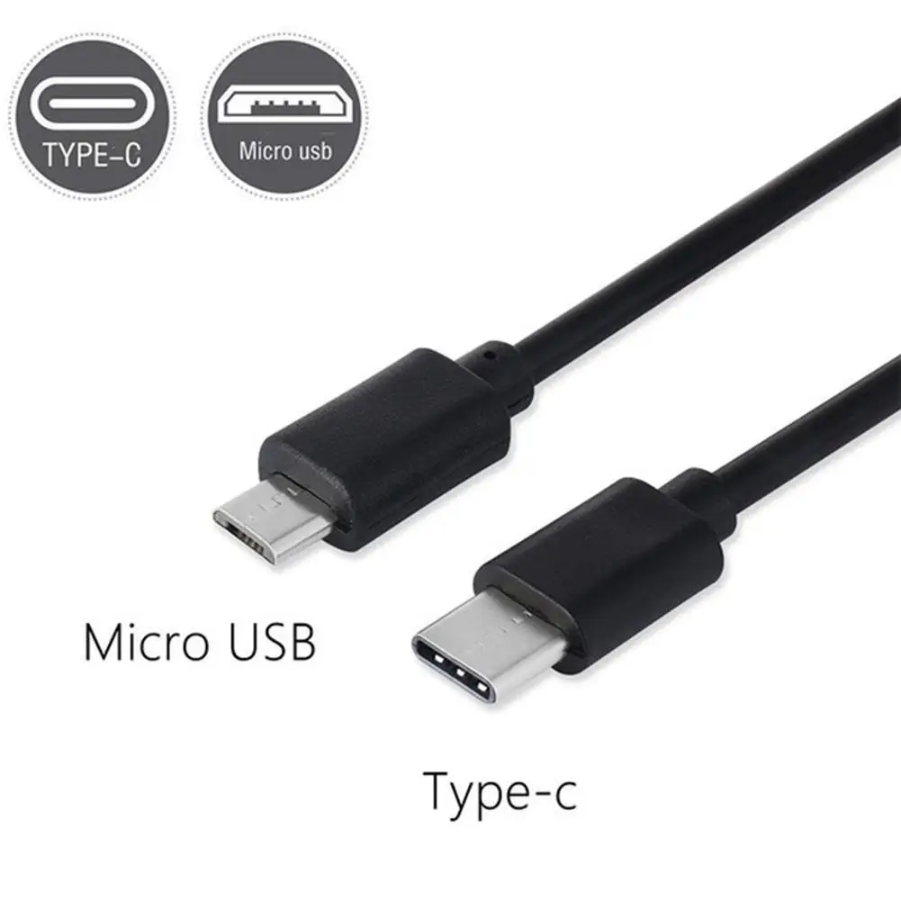 Type C USB-C To Micro USB Cable For Samsung Micro B USB Type C Cord Male To Male 30/100cm Fast Data