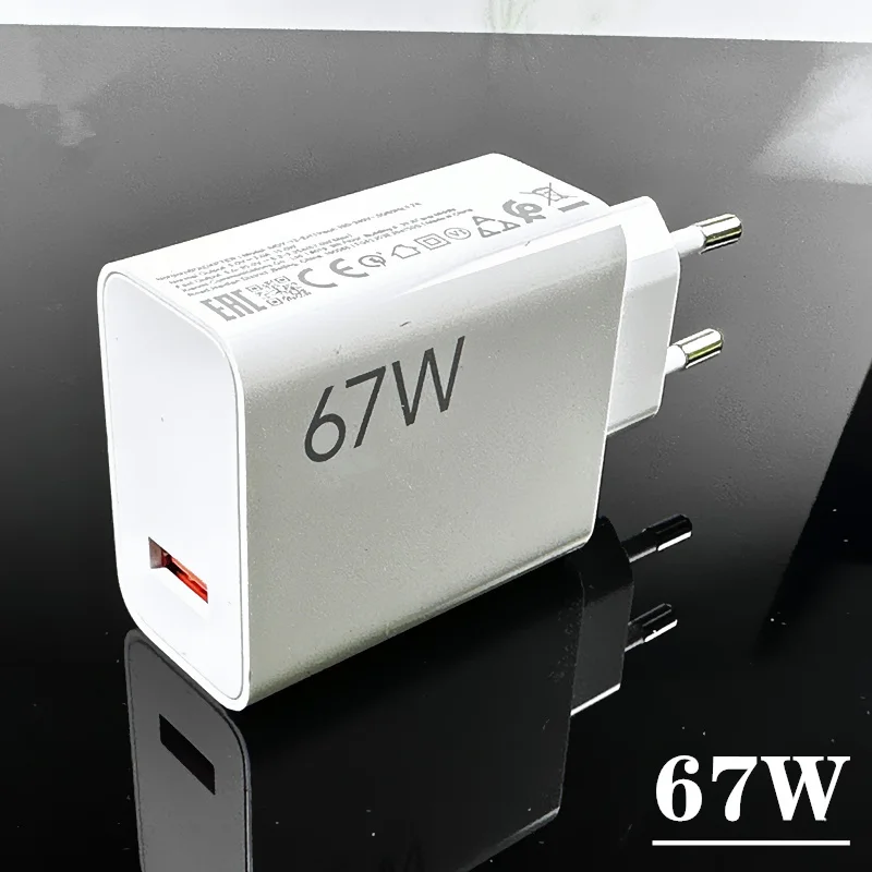 67w For Xiaomi Charger Turbo Charge Gan EU Adapter 6A Usb Type C Cable For Poco X5 F5 Pro Mi 13 Lite Mix Fold 3 2 Phone