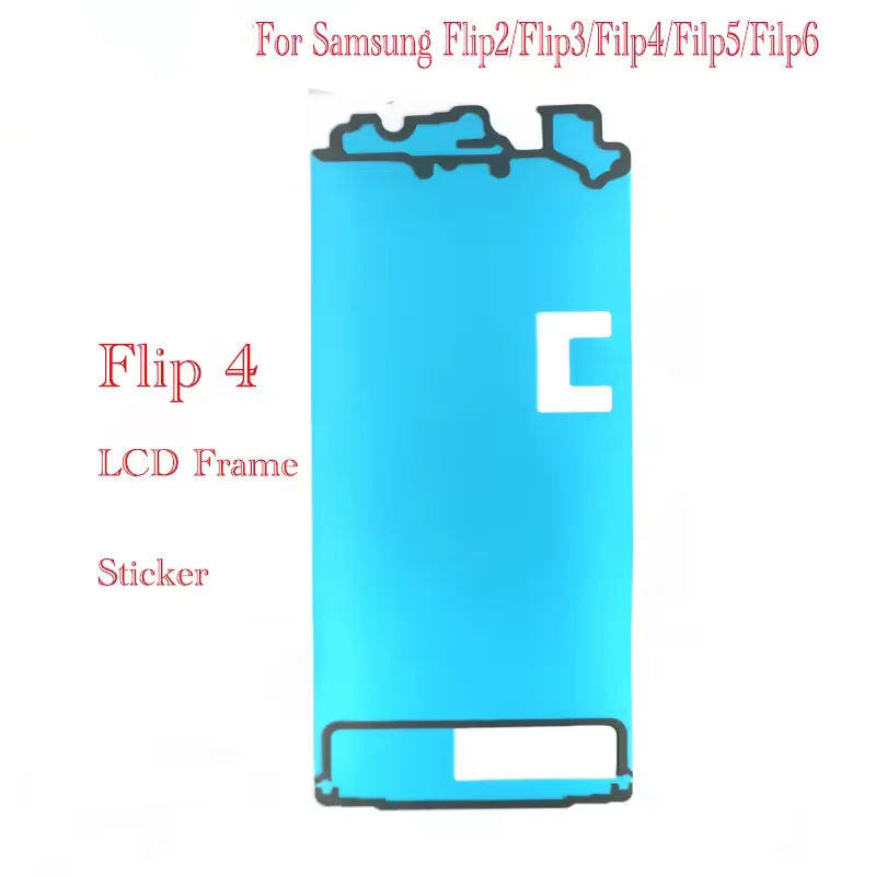 For Samsung Galaxy Z Flip 2 3 4 5 6 Rear Battery Back Cover Housing Waterproof Seal Sticker Adhesive Glue Tape