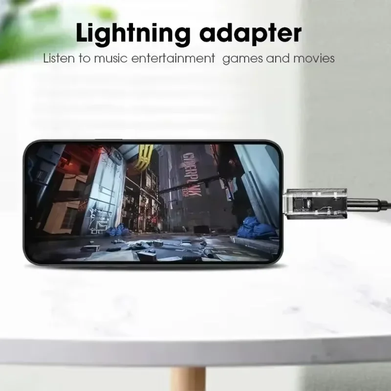 Type-C to 3.5 mm Jack Audio Adapter 3.5mm Aux Adapter TypeC Earphone Converter For Iphone15