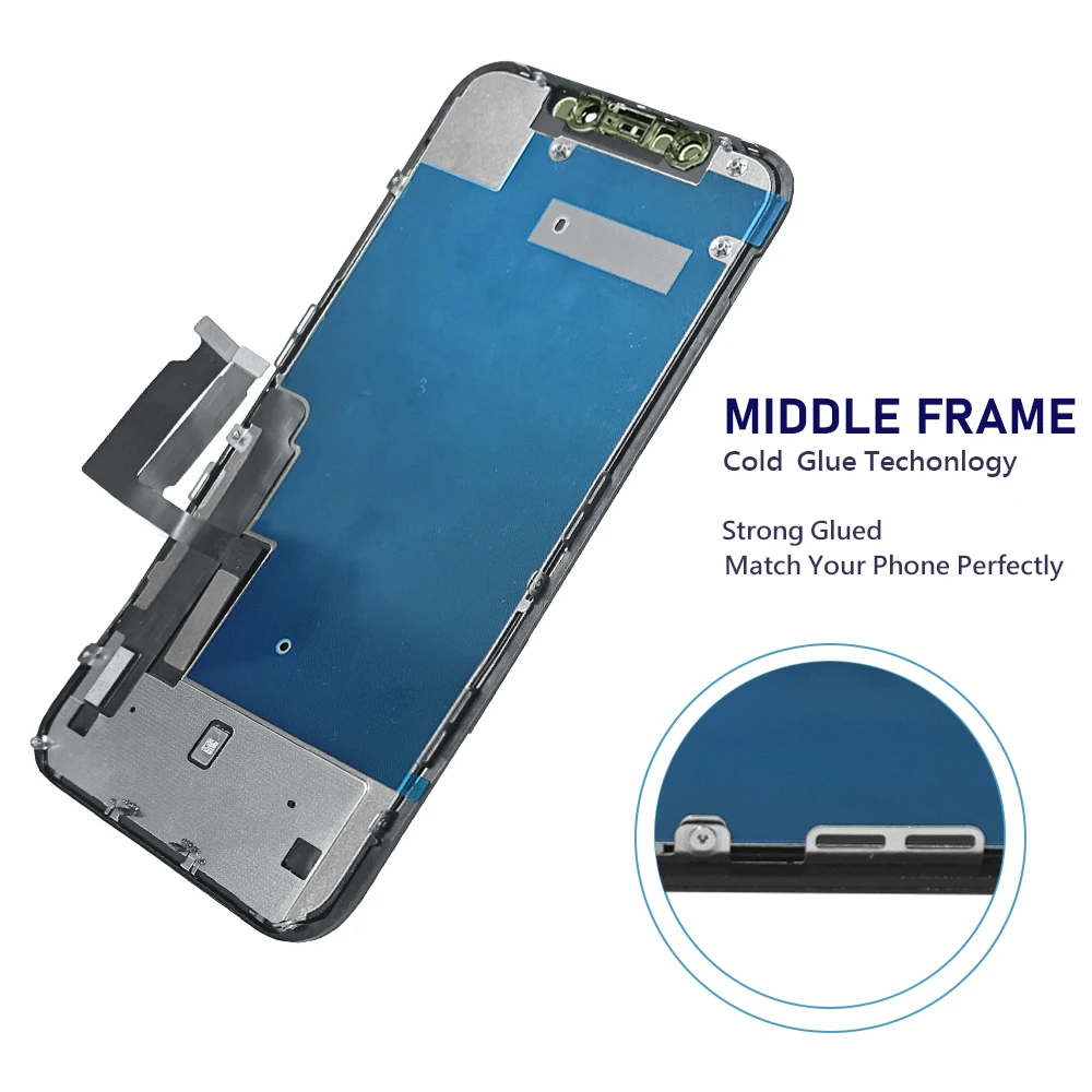 100% Excellent OEM Pantalla for iphone XR LCD Display Touch Screen Digitizer Assembly for iPhone XR LCD Replacement