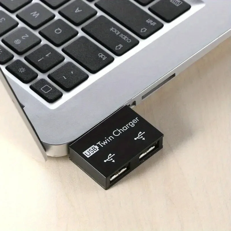 USB2.0 Splitter 1 Male To 2 Ports Female USB Hub Adapter Converter For Huawei Xiaomi Macbook Phone Laptop Charging Accessories