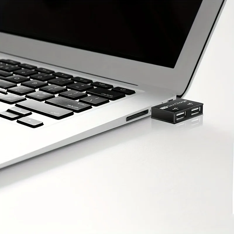 USB2.0 Splitter 1 Male To 2 Ports Female USB Hub Adapter Converter For Huawei Xiaomi Macbook Phone Laptop Charging Accessories