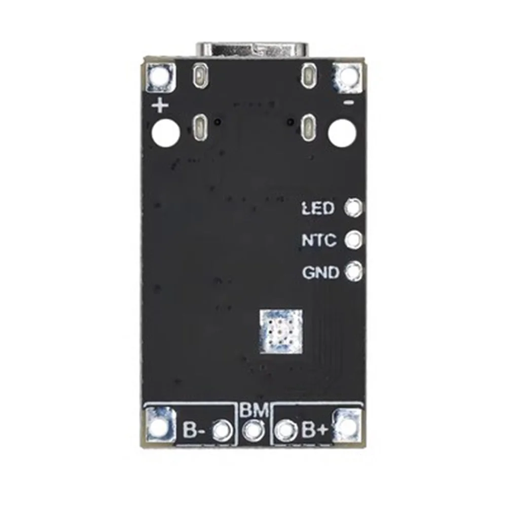 Type-C USB 2-3S BMS 15W 8.4V 12.6V 1.5A Lithium Battery Charging Boost Module With Balanced Support Fast Charge With Indicator