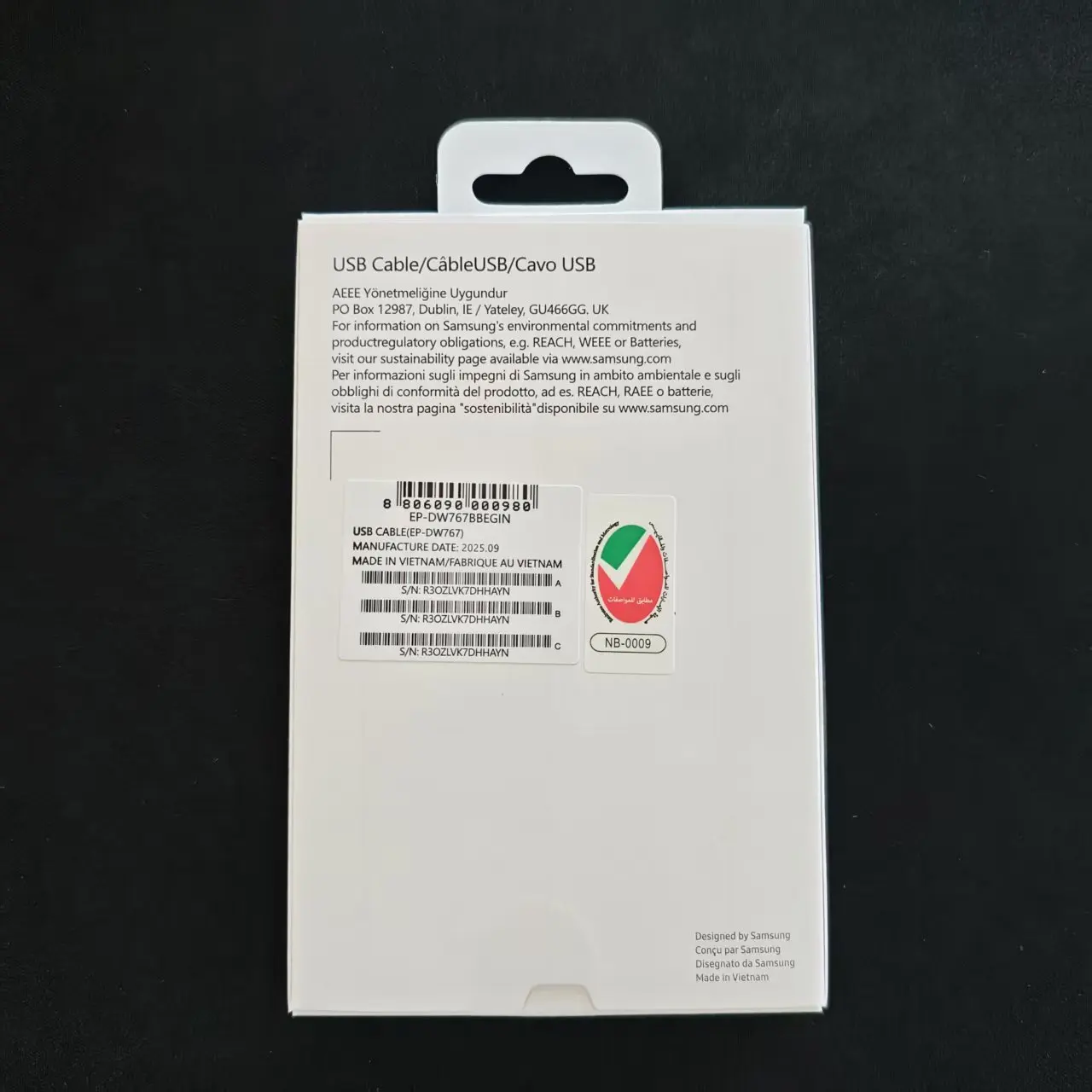 Samsung Type C Cable 1.8M 3A Super Fast Charging Data Line For Galaxy S23 S20 S21 S22 Plus Ultra