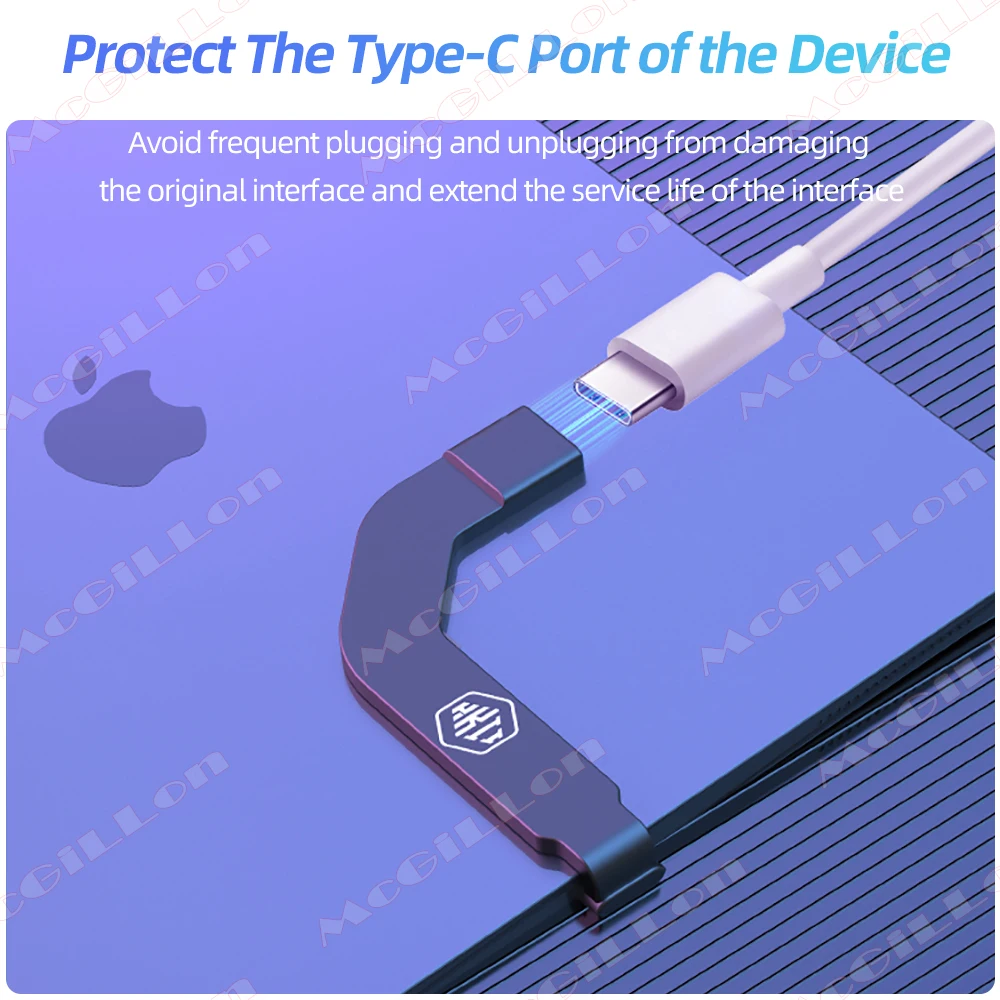 USB3.2 60W Elbow Type C Male to Female Cable FPC Flexible Cable for Apple Android Tablet Charging Data Sync Type C Connector