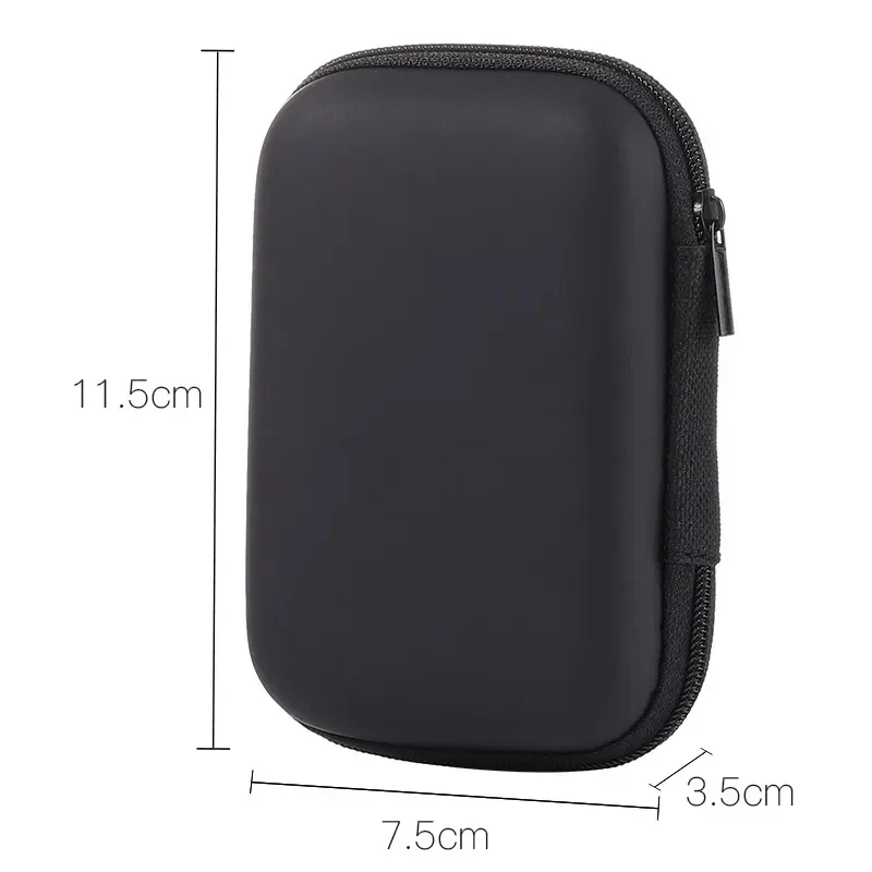 1-20PCS Headphone Organizer Portable Travel Cable Organizer Data Cable Organizer Bag Zipper Bag Electronics Organizer Bag