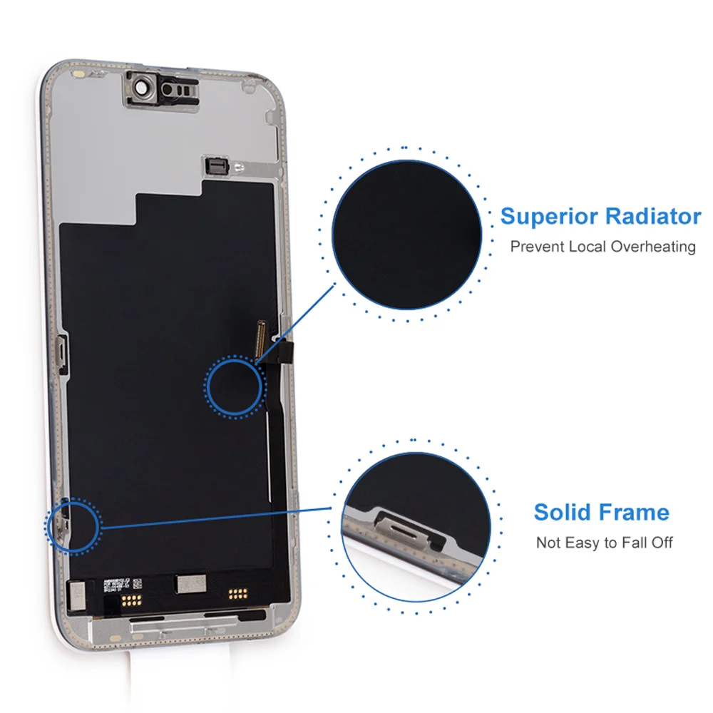 A2849 A3105 A3106 A3108 Premium Lcd For IPhone 15 Pro Max Display Touch With 3D Touch Screen Replacement Factory Display
