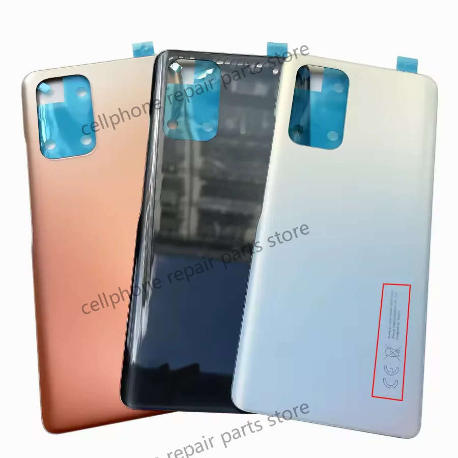 100% A+++ Glass Battery Cover For Xiaomi Redmi Note 10 Pro M2101K6G Back Cover Housing Panel Door Rear Case with Adhesive