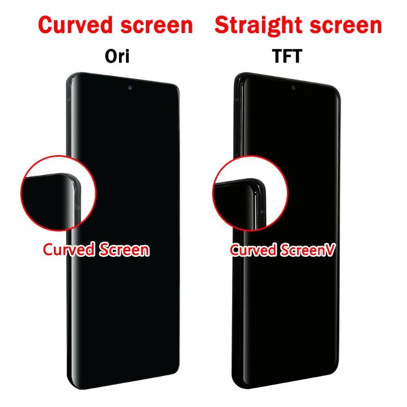 TFT Quality with Frame for Samsung S10 Plus S10+ G975F Lcd Display Digital Touch Screen for Samsung S10 G973F Screen Replacement