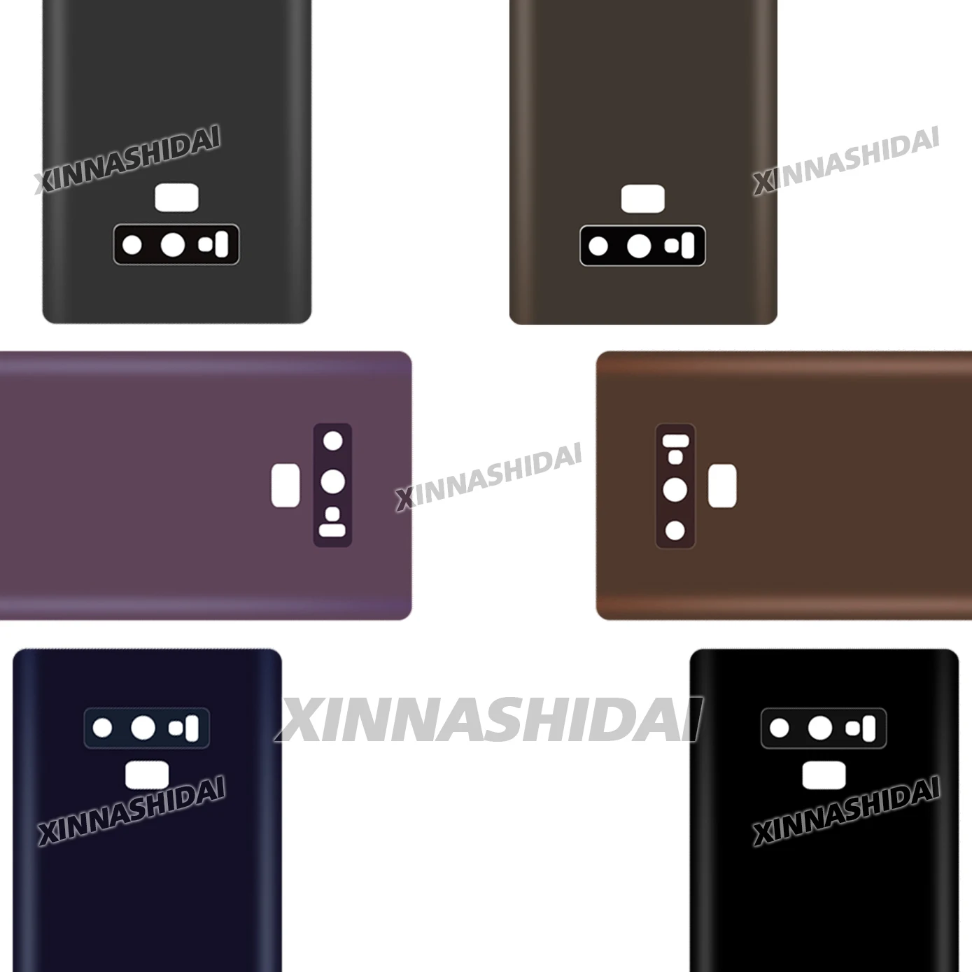 Guaranteed Fit Glass Battery Cover Housing Case - Replacement for Samsung Galaxy Note 9 N960 Series (N960, N9600, N960F)