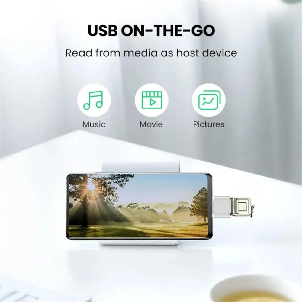 USB Type-C Mini to USB Adapter 3.0 USB-C Male OTG A Female DataConnector ForMacBook Pro iPad Mini6/ProMacBook AirType C Device