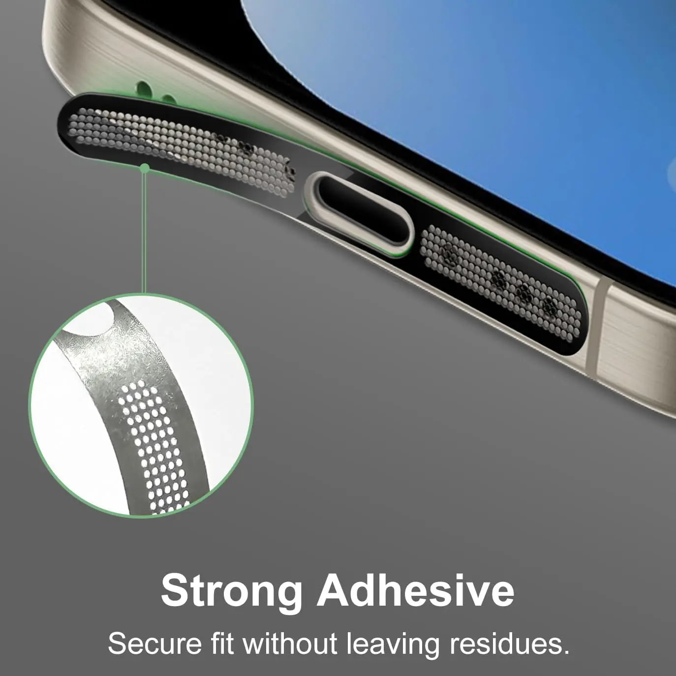 USB C Dust Plug Set Phone Speaker Dust Cover and Anti Dust Cover Protector Cap for iPhone 17 iPhone 16 Pro Max iPhone 15 Pro Max
