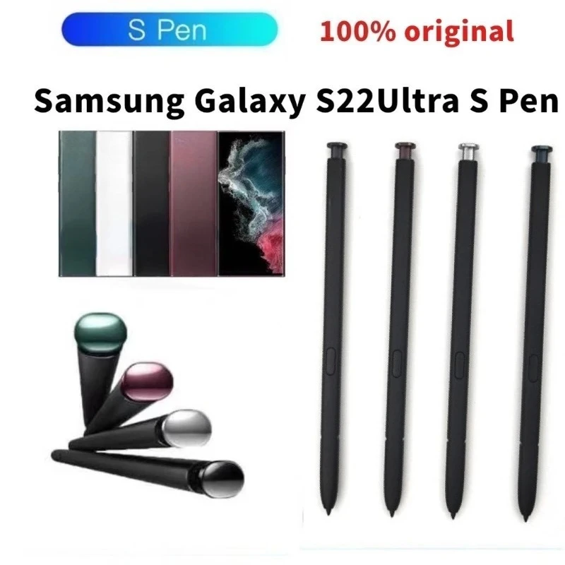 New O riginal S22 Ultra 5G S Pen Stylus For Samsung Galaxy S22Ultra S22U Stylus Mobile Phone Screen Touch Pen Support Bluetooth