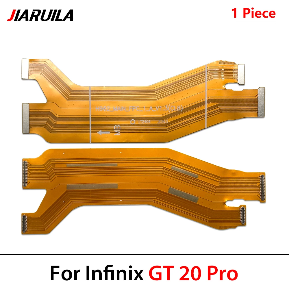 USB Charging Port Charger Microphone Board Main Connect FPC Motherboard Power Volume Flex Cable Parts For infinix GT 20 Pro