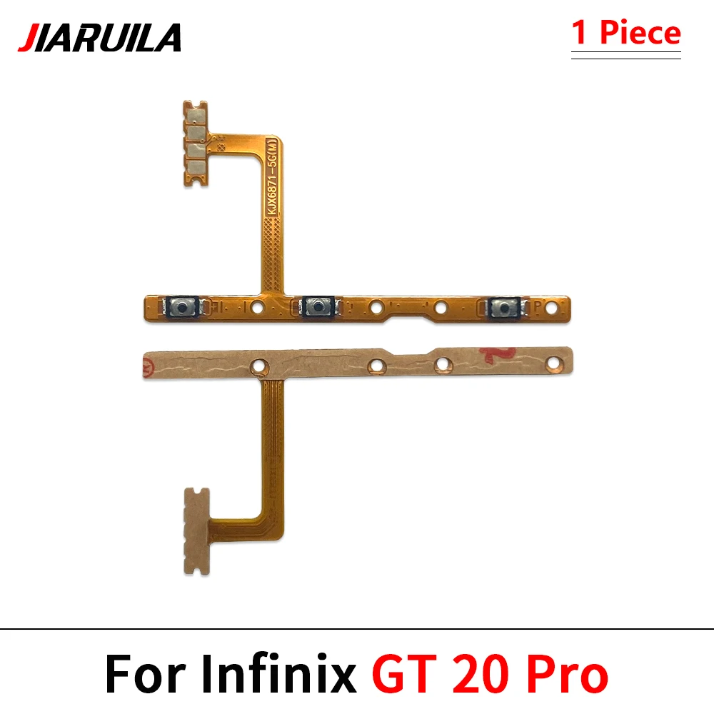 USB Charging Port Charger Microphone Board Main Connect FPC Motherboard Power Volume Flex Cable Parts For infinix GT 20 Pro